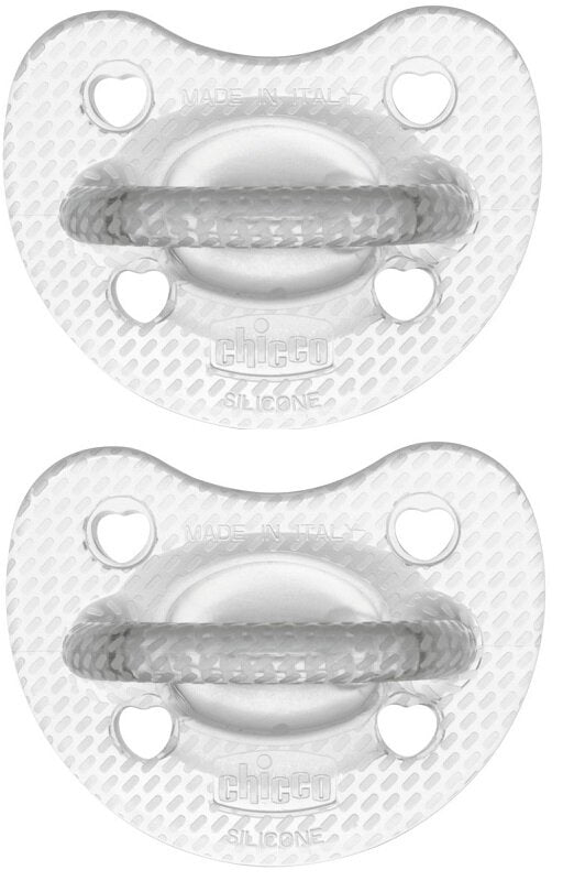 Chicco Gommotto Silicone Crystal 6-16 Mesi 2 Pezzi-2