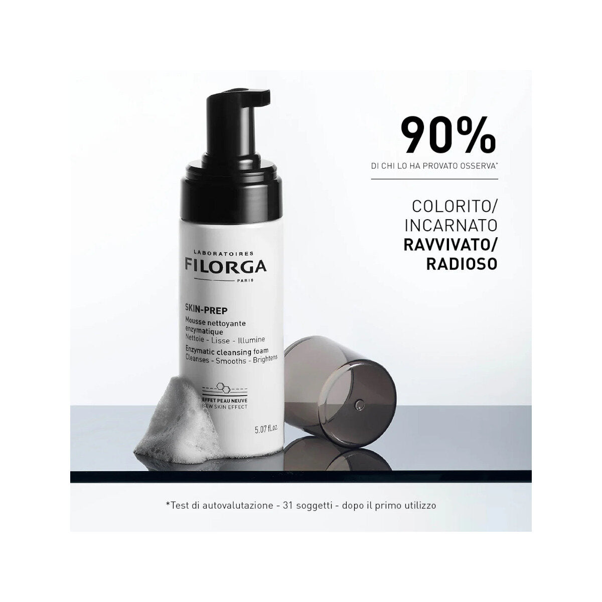 Filorga Skin Prep Mousse Detergente Viso Enzimatica 150ml-4