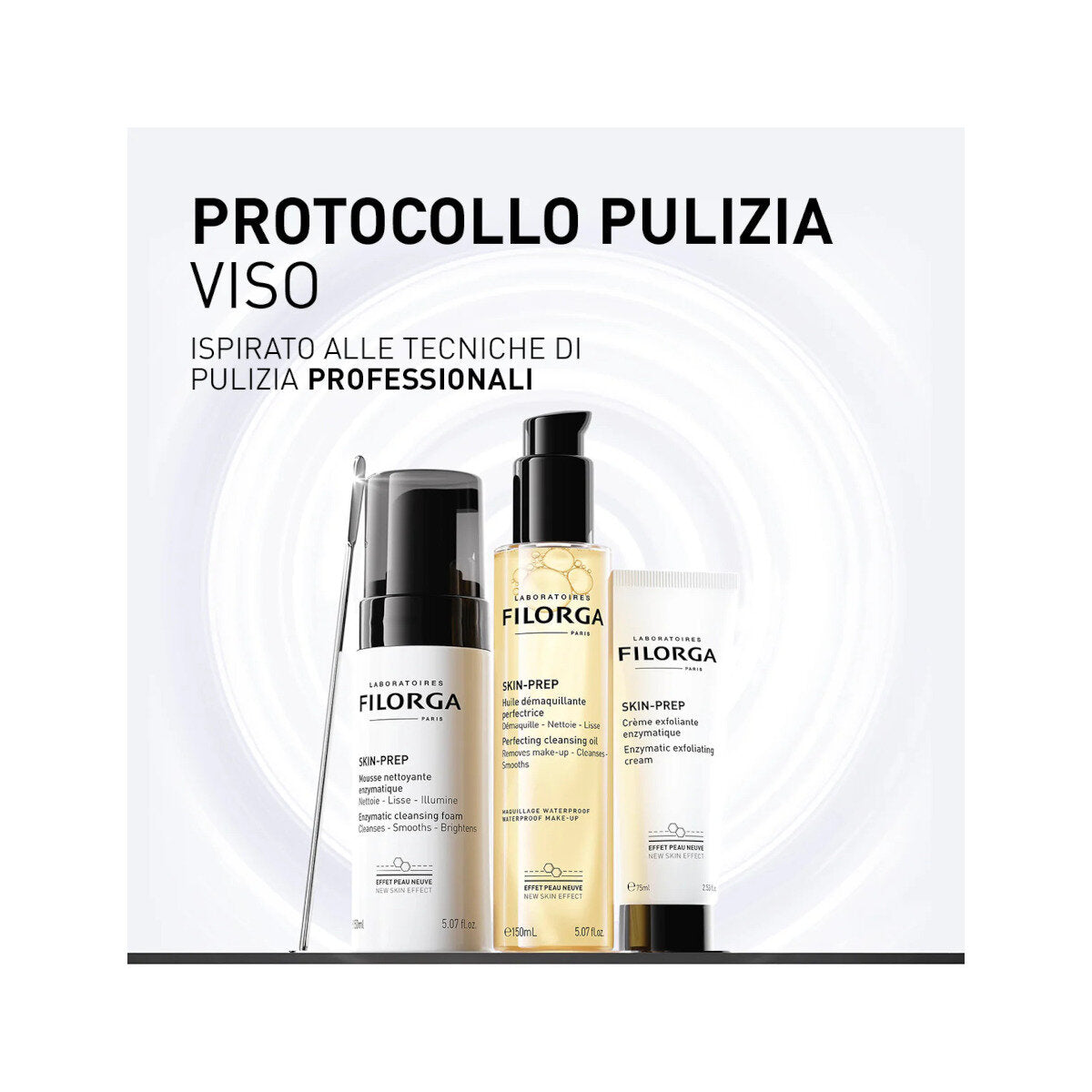 Filorga Skin Prep Mousse Detergente Viso Enzimatica 150ml-7