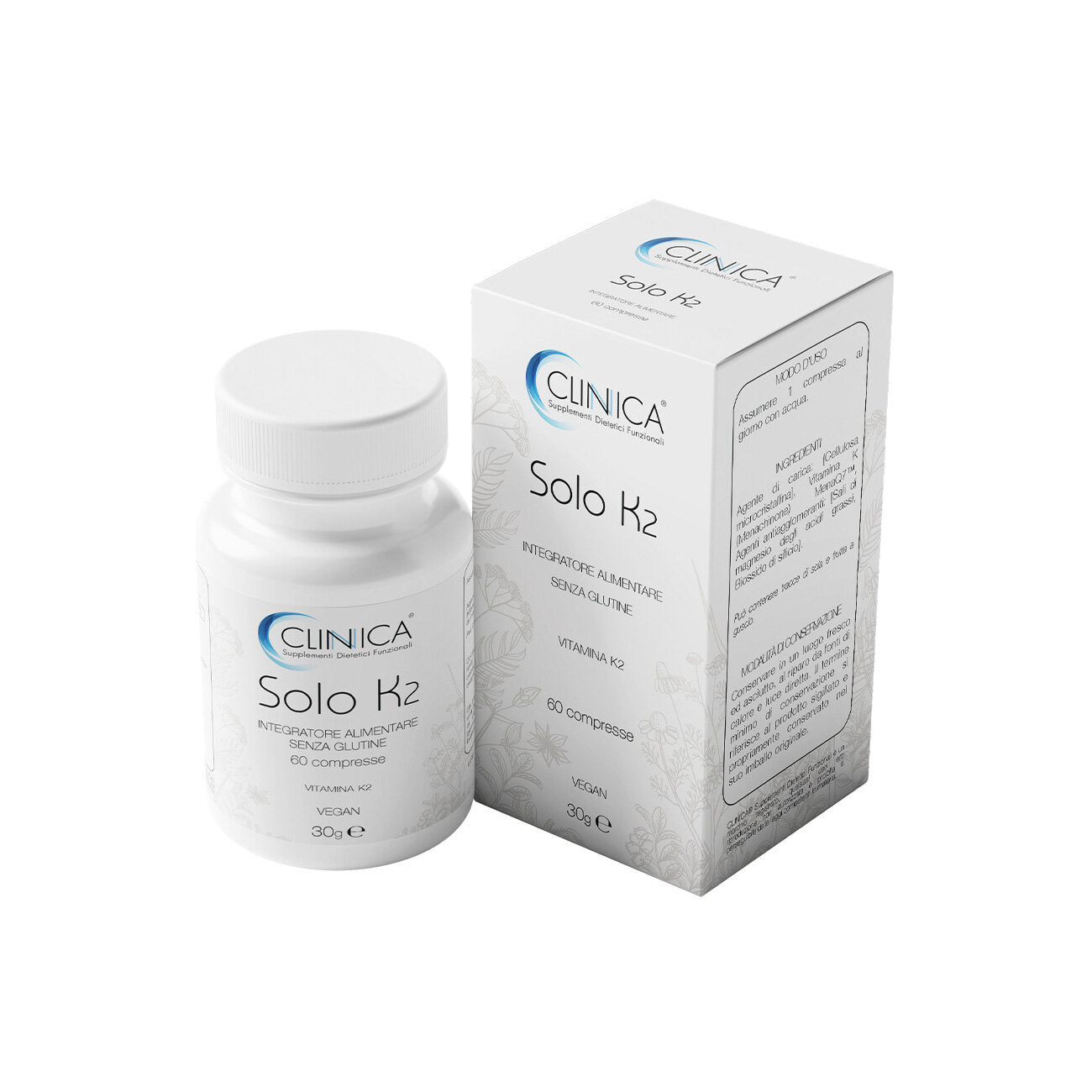 Clinica Solo K2 60 Compresse – 2 Mesi Di Trattamento-2