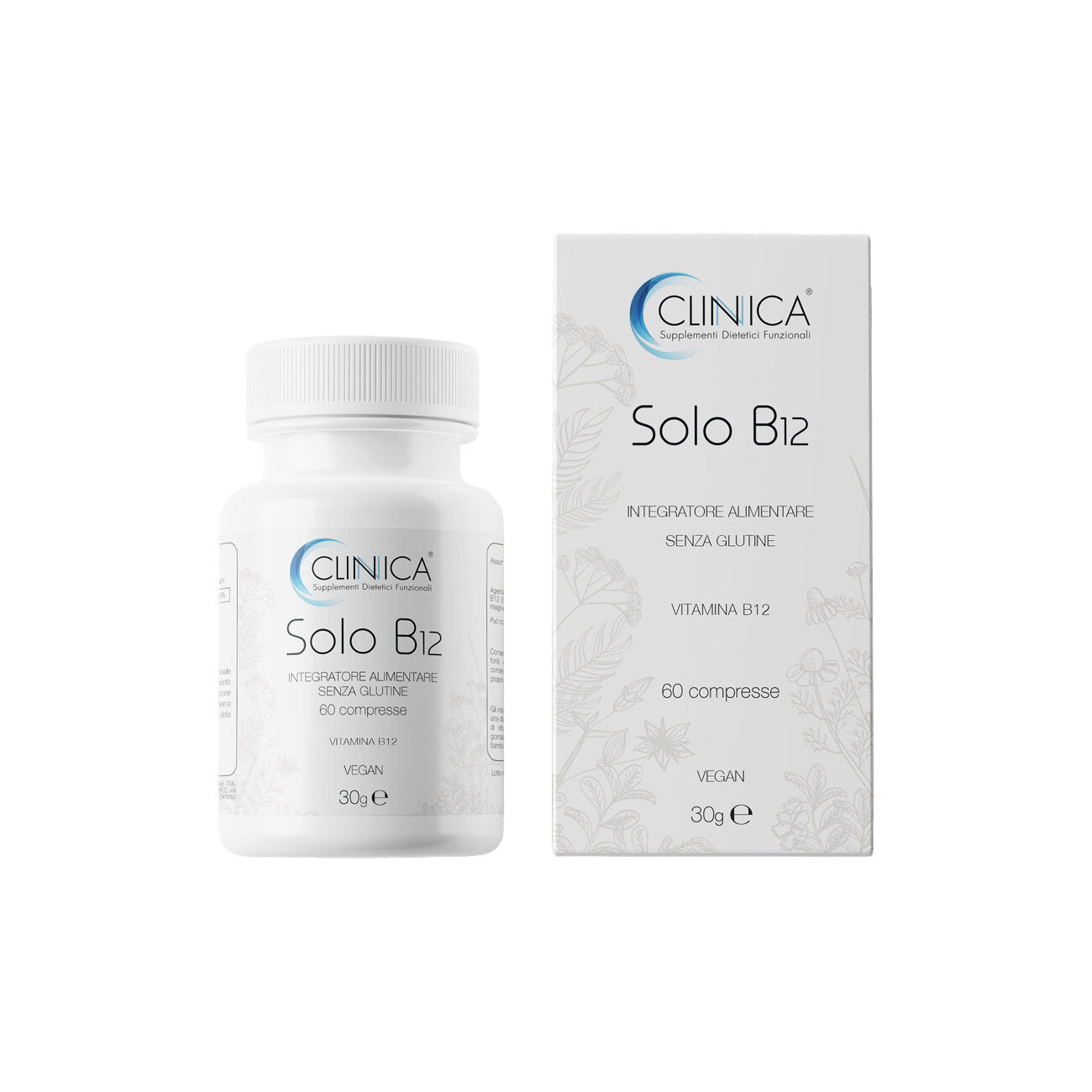 Clinica Solo B12 60 Compresse – 2 Mesi Di Trattamento-4