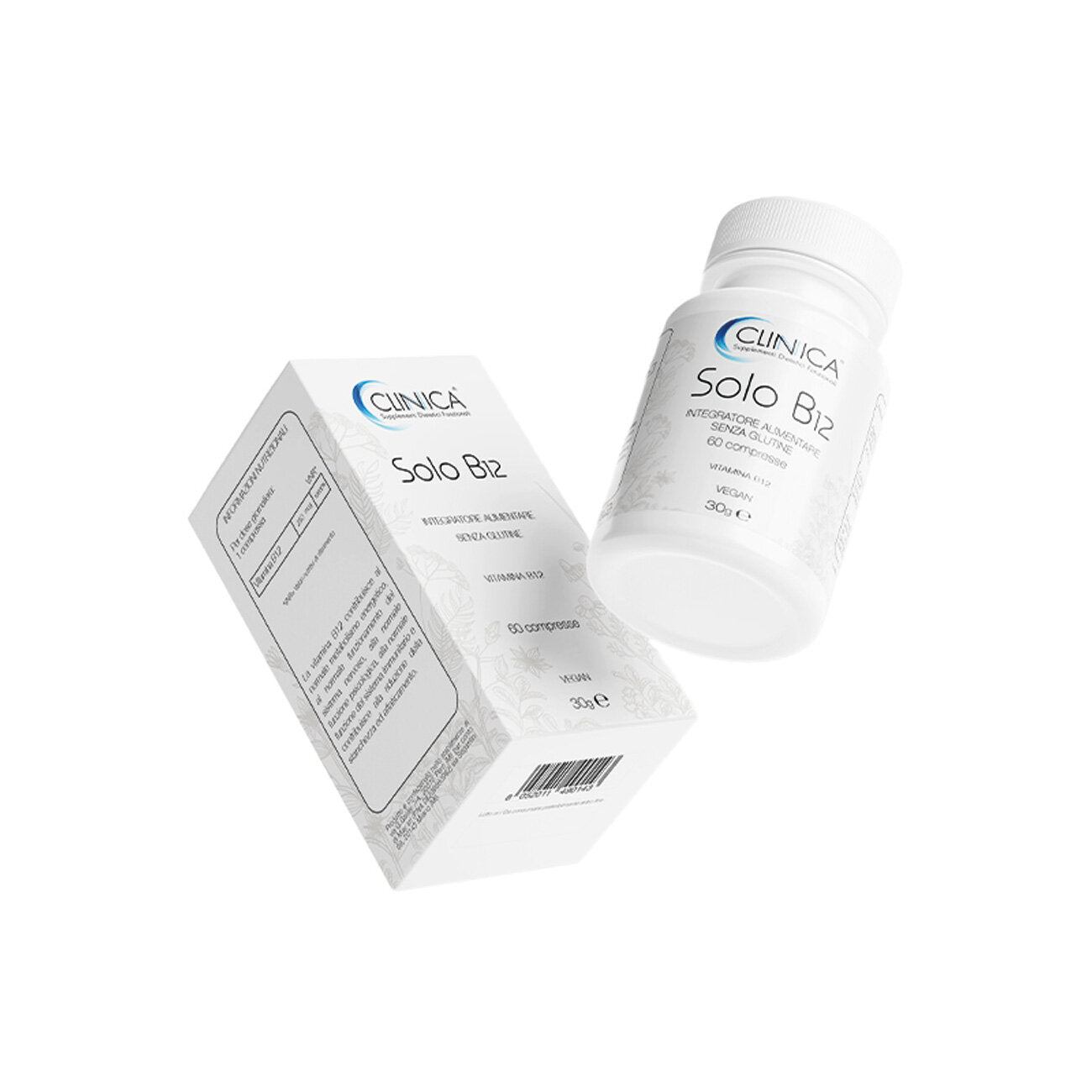 Clinica Solo B12 60 Compresse – 2 Mesi Di Trattamento-3
