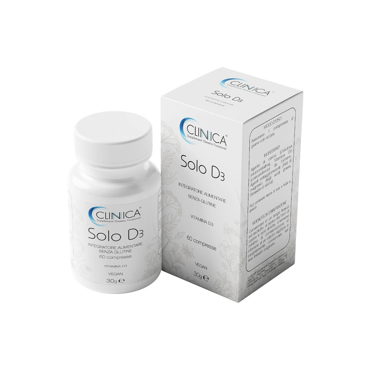 Clinica Solo D3 60 Compresse – 2 Mesi Di Trattamento-3