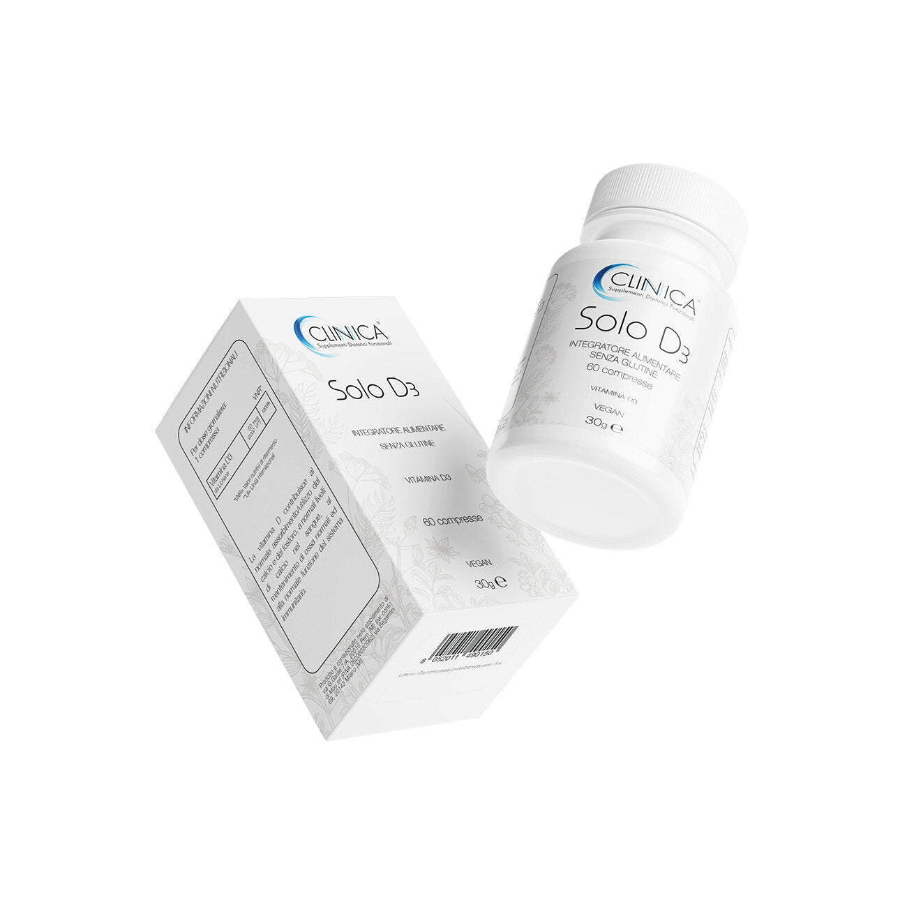 Clinica Solo D3 60 Compresse – 2 Mesi Di Trattamento-4