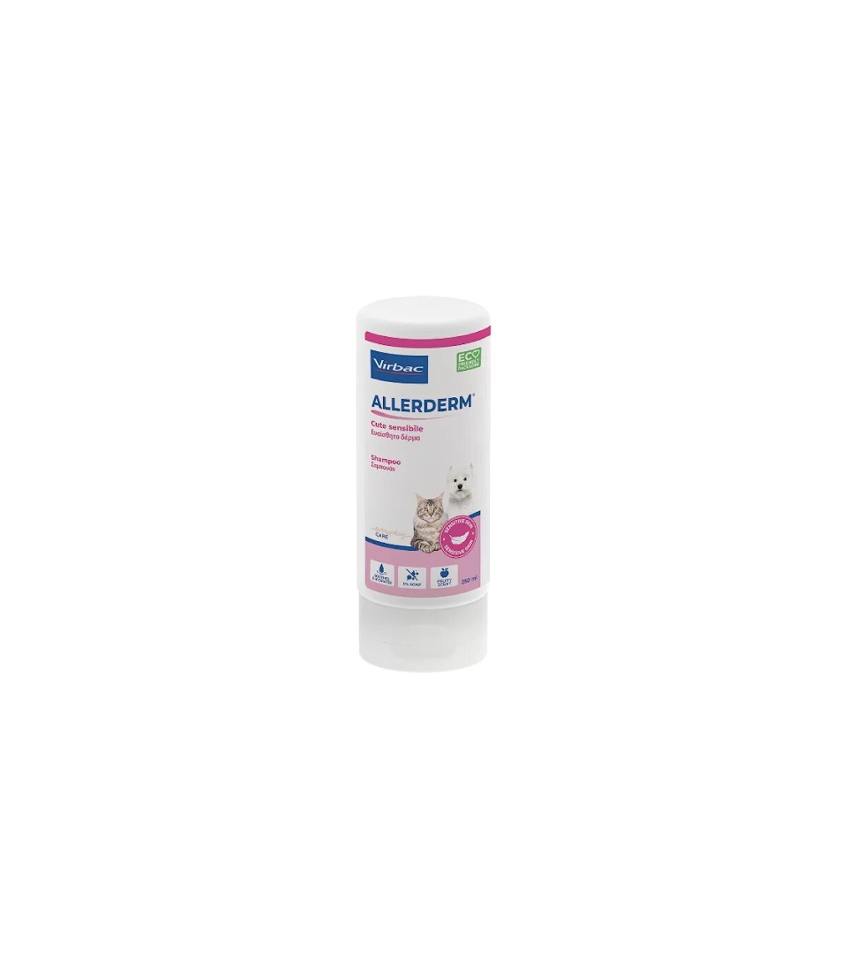 Virbac Allerderm Shampoo Cute Sensibile 250ml-1