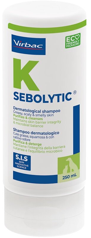 Virbac Sebolytic Shampoo Cane e Gatto 250ml-1