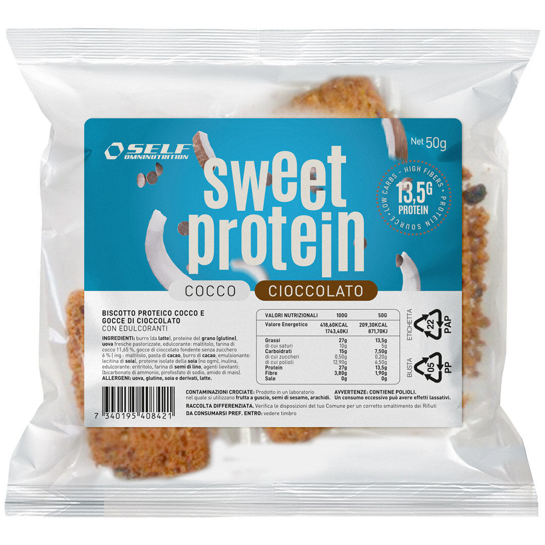 Self Omninutrition Sweet Protein Gusto Cocco & Cioccolato 50g-1