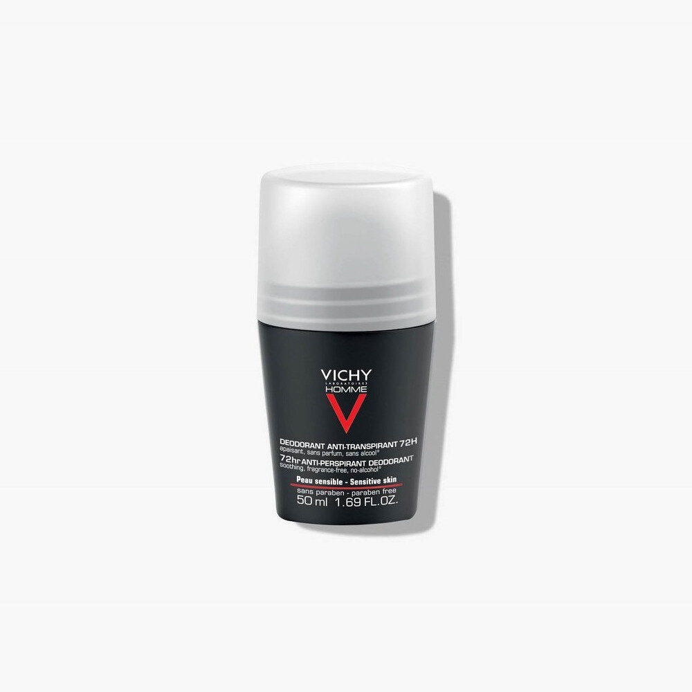 Vichy Homme Deodorante Roll-On Antitraspirante 72h 50ml-1