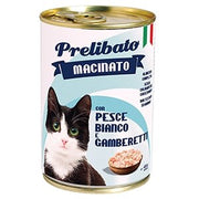 Unipro Gatto Prelibato Macinato con Pesce Bianco e Gamberetti 400g-1