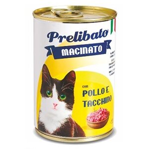 Unipro Gatto Prelibato Macinato Pollo e Tacchino 400g-1