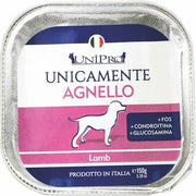Unipro Unicamente Agnello Cibo Umido Cani Adulti Vaschetta 150g-1