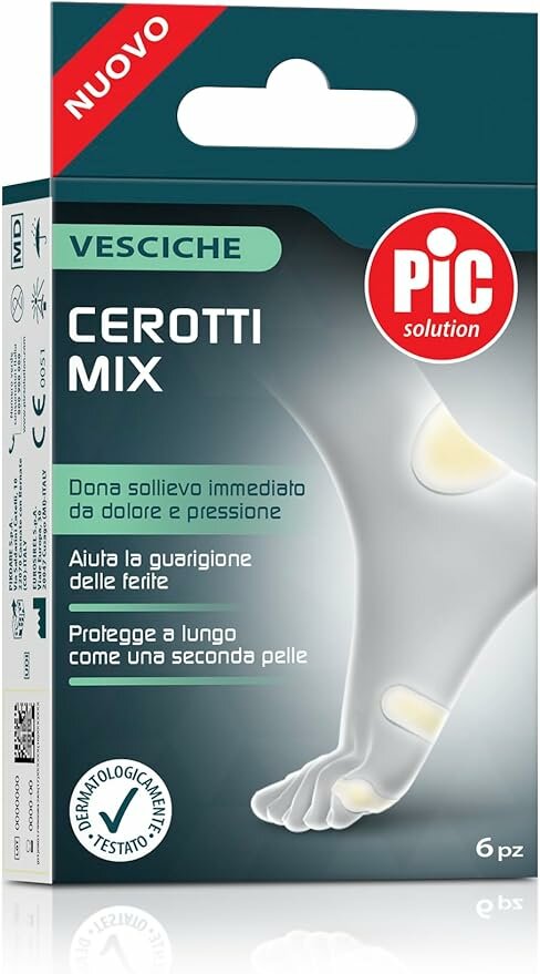 Pic Solution Cerotti Per Vesciche Mix 6 Pezzi-1