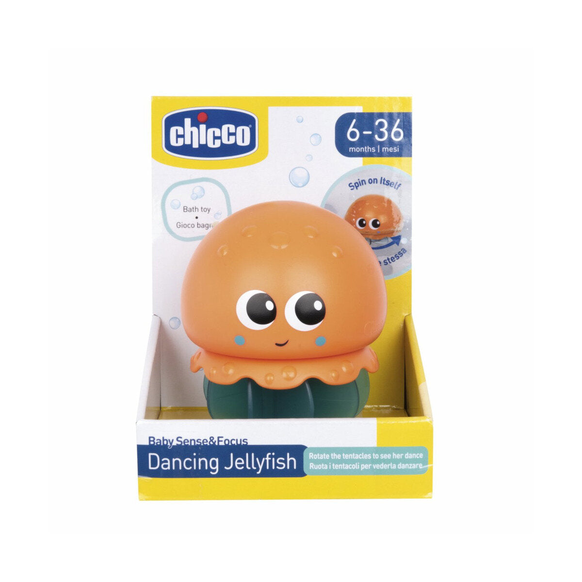 Chicco Baby Sense&Focus 6-36 Mesi Medusa Ballerina 1 Pezzo-3