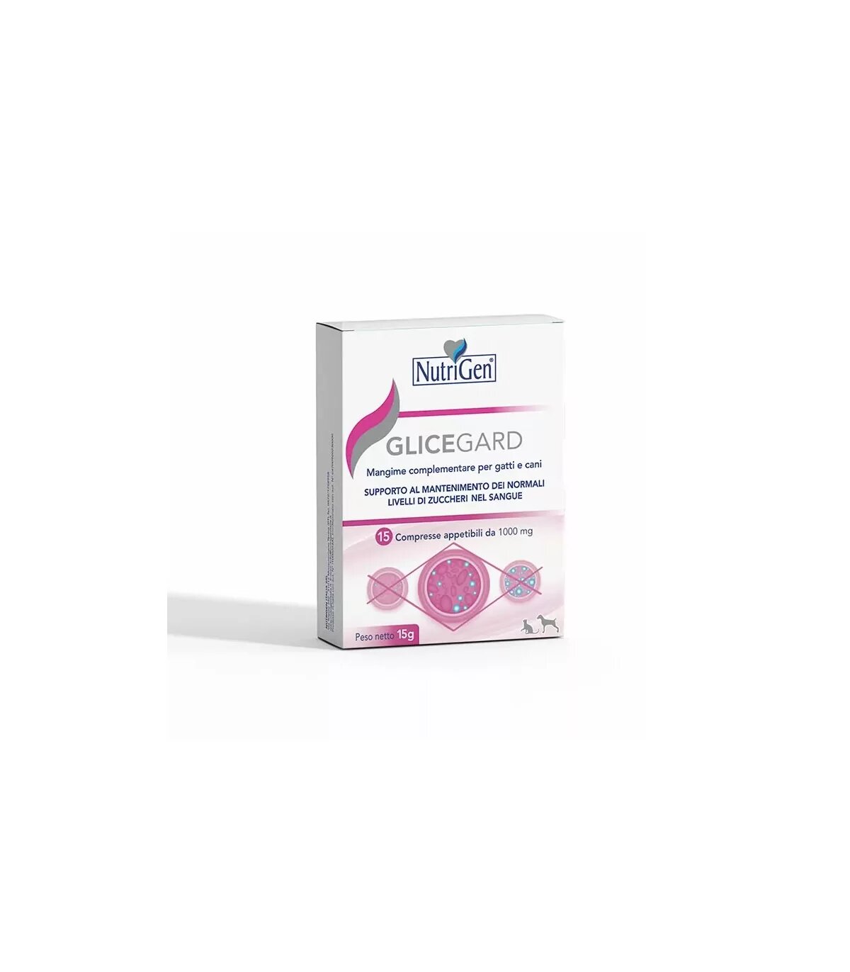 NutriGen Glicegard Cane e Gatto 15 Compresse-1