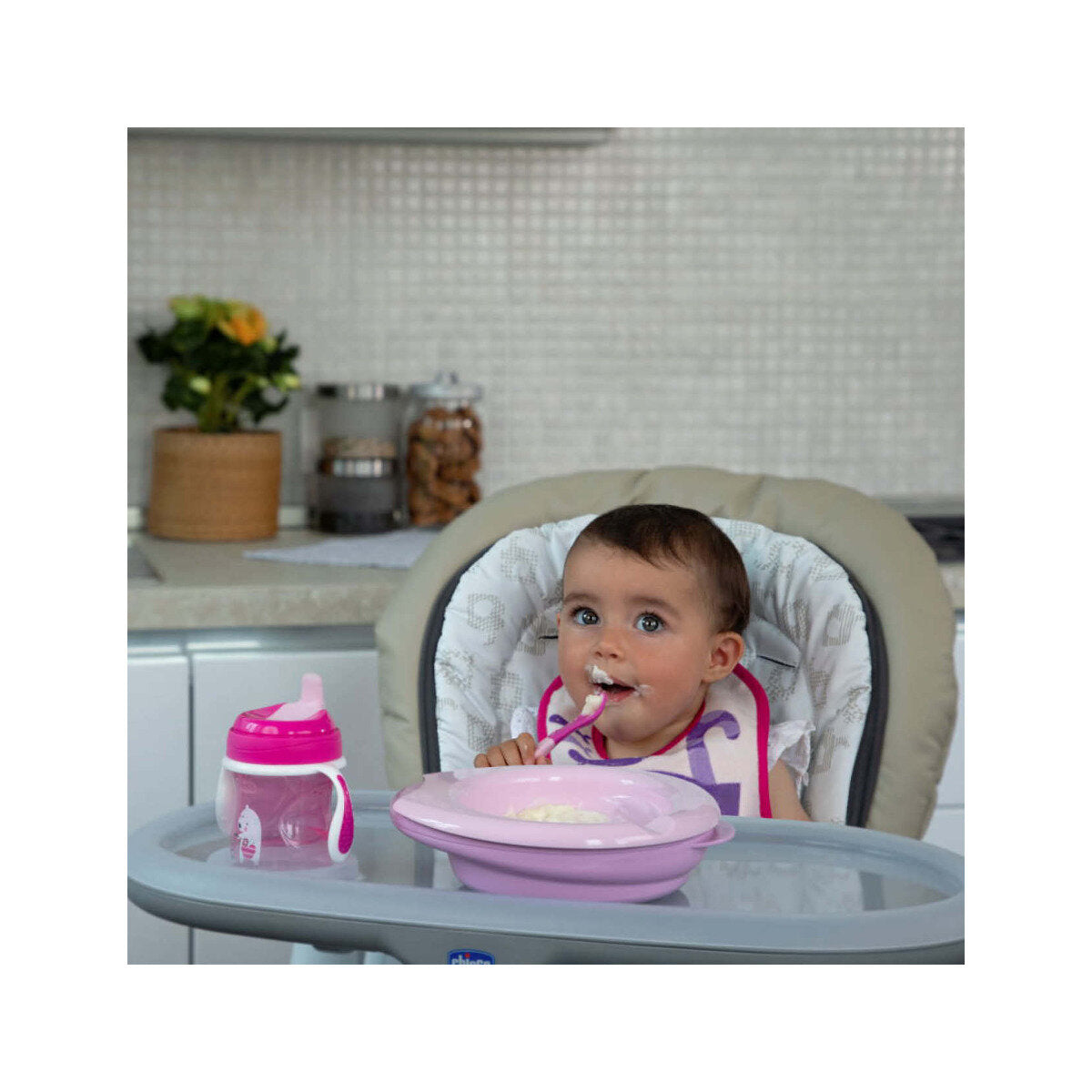 Chicco Bavaglini Easy Meal 6+ Mesi 2 Pezzi-6