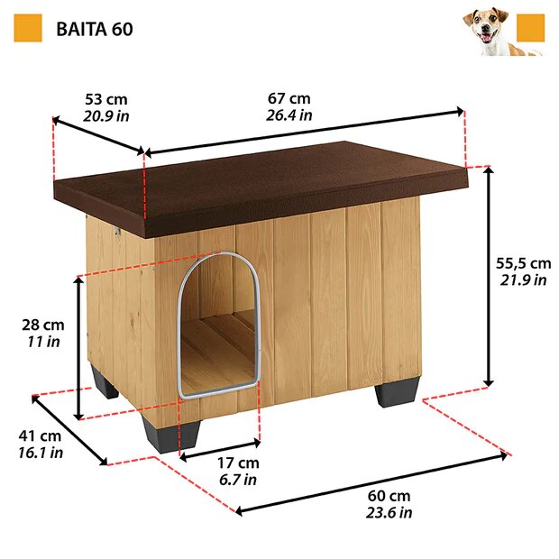 Ferplast Baita Per Cani Taglia 60-2