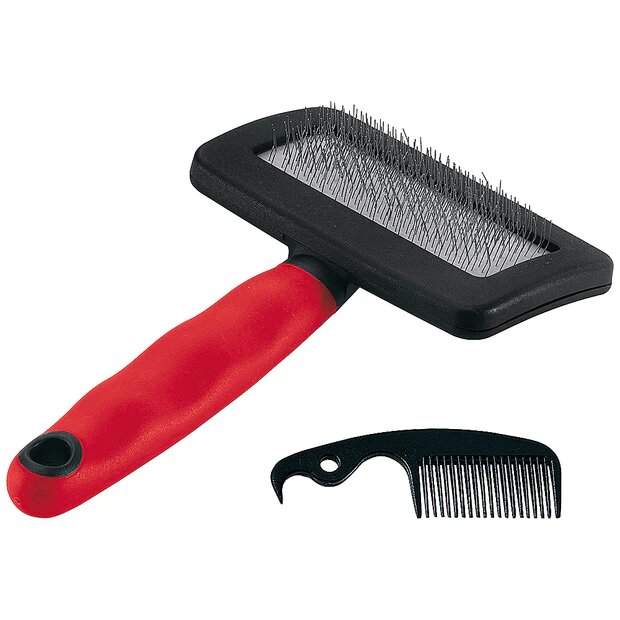 Ferplast GRO 5944 Medium Spazzola Cardatrice Per Cani E Gatti Pelo Medio/Lungo-1