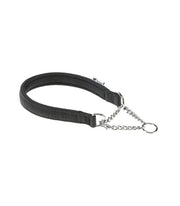 Ferplast Daytona CSS Collare Semistrangolo Nylon Soffice Imbottitura Nero Per Cani CSS15/45-1