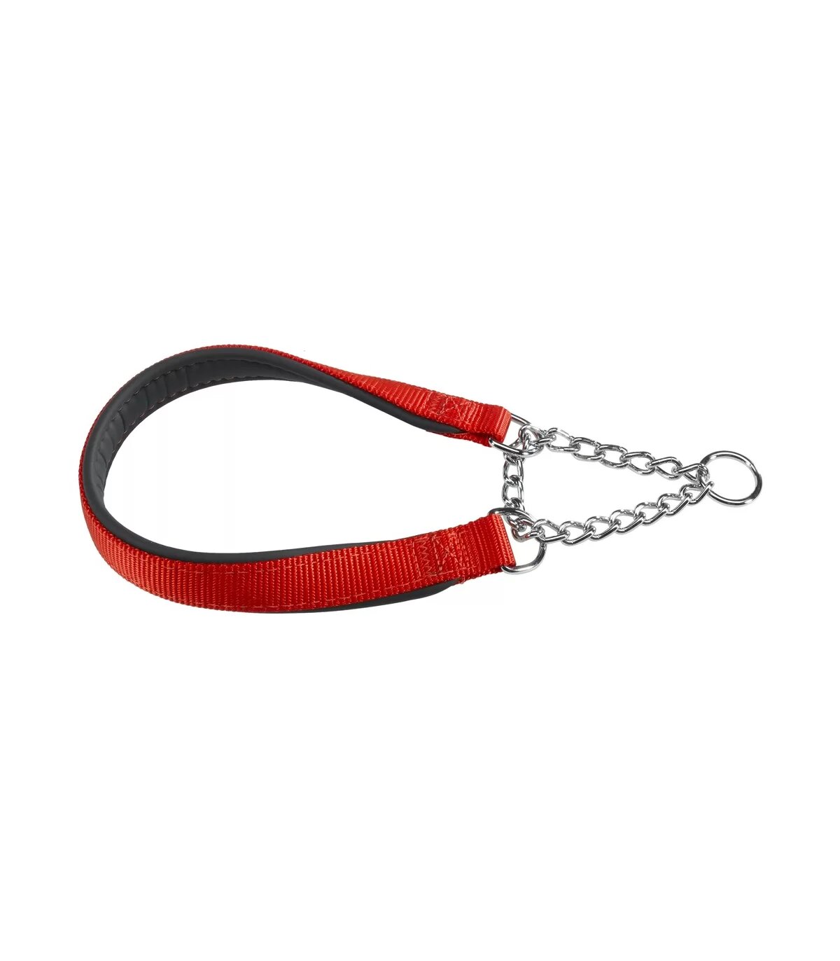 Ferplast Daytona CSS Collare Semistrangolo Nylon Soffice Imbottitura Rosso Per Cani CSS20/50-1