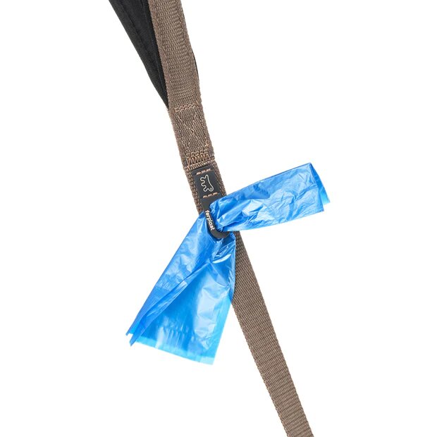 Ferplast Daytona G Guinzaglio In Nylon Impugnatura Imbottita E Porta Sacchetti Igienici Marrone Per Cani G15/120-2