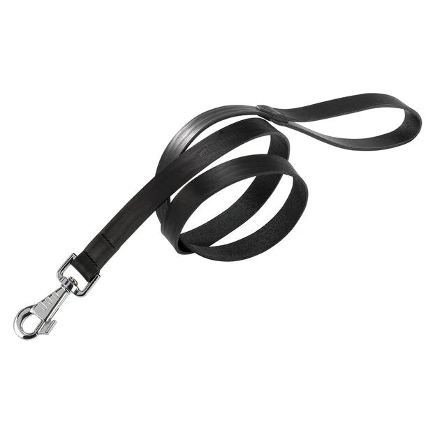 Ferplast Natural Guinzaglio Nero Per Cani In Vera Pelle Taglia G20/120-1