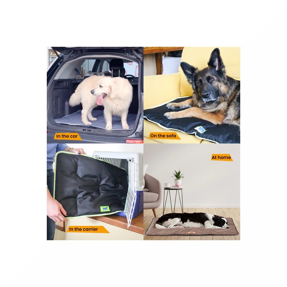 Ferplast  Jolly 85 Materassino Per Cani Tessuto Tecnico Nero 83 x 50 cm-3