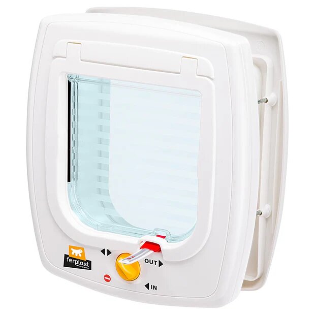 Ferplast Swing 5 Portina Per Gatti E Piccoli Cani Colore Bianco-1
