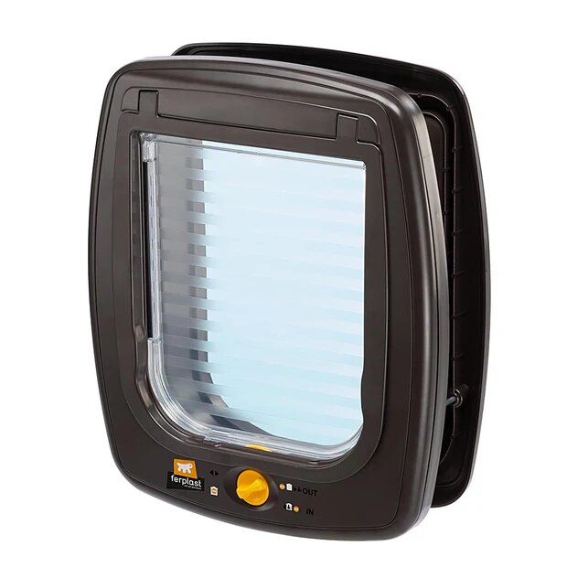 Ferplast Swing 9 Portina Per Grandi Gatti E Piccoli Cani Colore Marrone-1