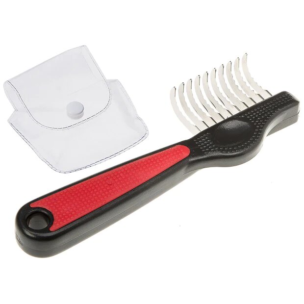 Ferplast GRO 5968 Taglianodi A Rastrello  Lame In Acciaio Per Cani Dal Pelo Medio-1