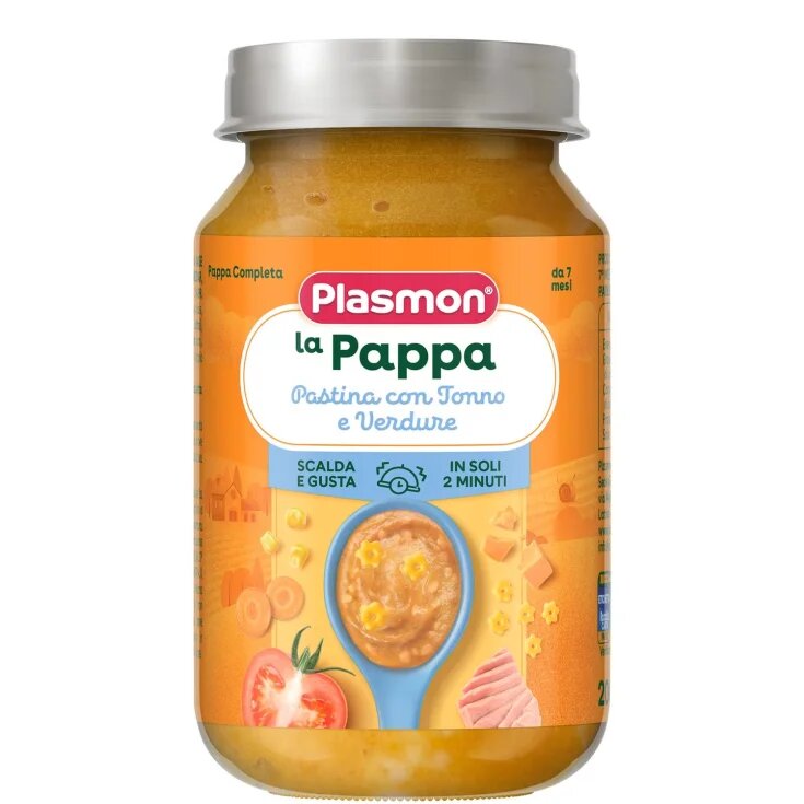 Plasmon La Pappa Pastina Con Tonno E Verdure 200g 7 Mesi+-1