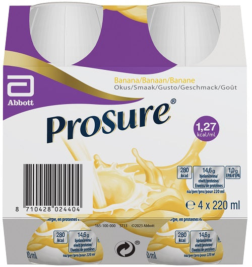 Prosure Banana 4 Bottiglie da 220 ml-0