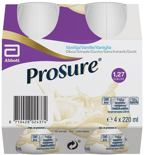 Abbott ProSure Gusto Vaniglia 4x220ml-2