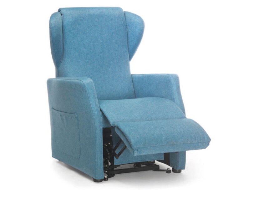 Mopedia Poltrona Elevabile Ninfea Senza Roller PO400 Blu-1