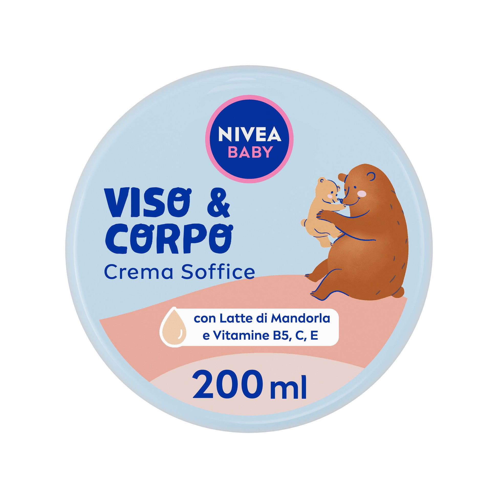 Nivea Baby Viso & Corpo Crema Soffice 200ml Crema Bambini Corpo E Viso Idratante E Nutriente-2