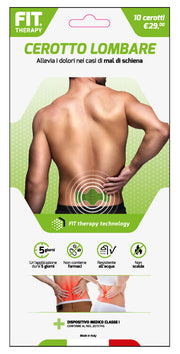 Fit Therapy Cerotto Lombare 10 Pezzi-1