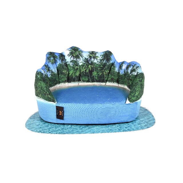 United Pets Set Maldive Cuccia + Tappetino Sottocuccia-1