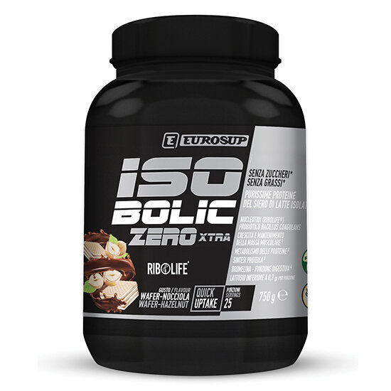 Eurosup Isobolic Zero Xtra 750g Gusto Wafer E Nocciola-1