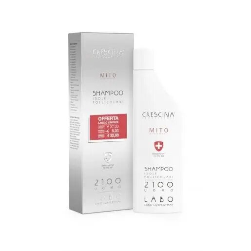 Crescina Shampoo Isole Follicolari Mito 2100 Uomo 150ml-1
