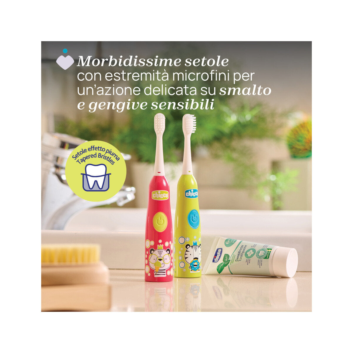 Chicco Spazzolino Elettrico Tigre 3+ Anni 1 Pezzo-3