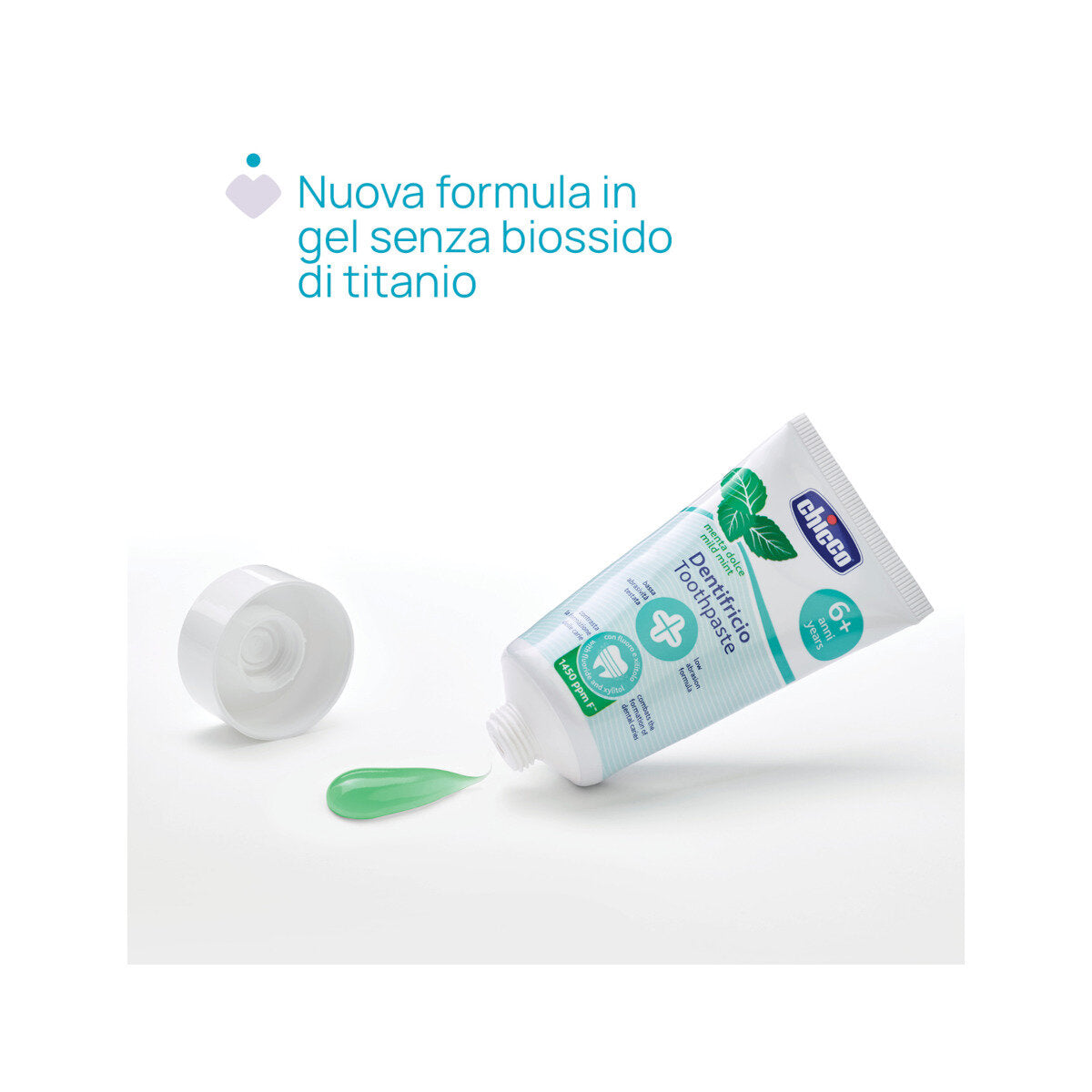 Chicco Dentifricio 6+ Anni Gusto Menta Dolce 50ml-4