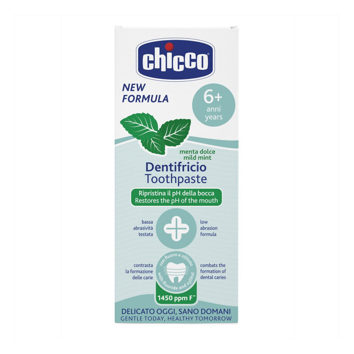 Chicco Dentifricio 6+ Anni Gusto Menta Dolce 50ml-6