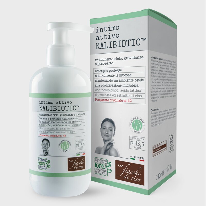 Fiocchi Di Riso Intimo Attivo Kalibiotic Ph 3,5 Acido 240ml-1