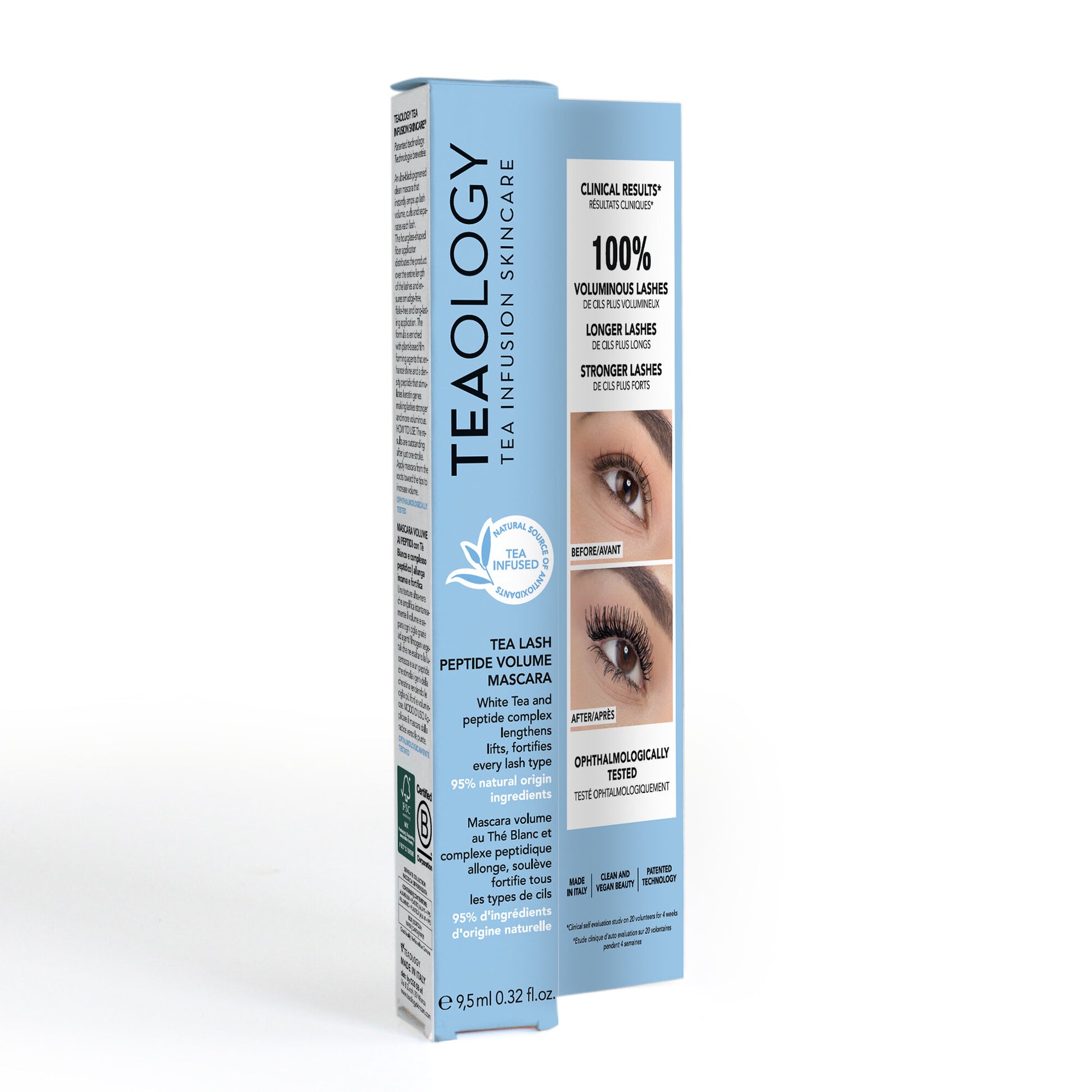 Teaology Lash Mascara Volume Ai Peptidi 9.5ml-3