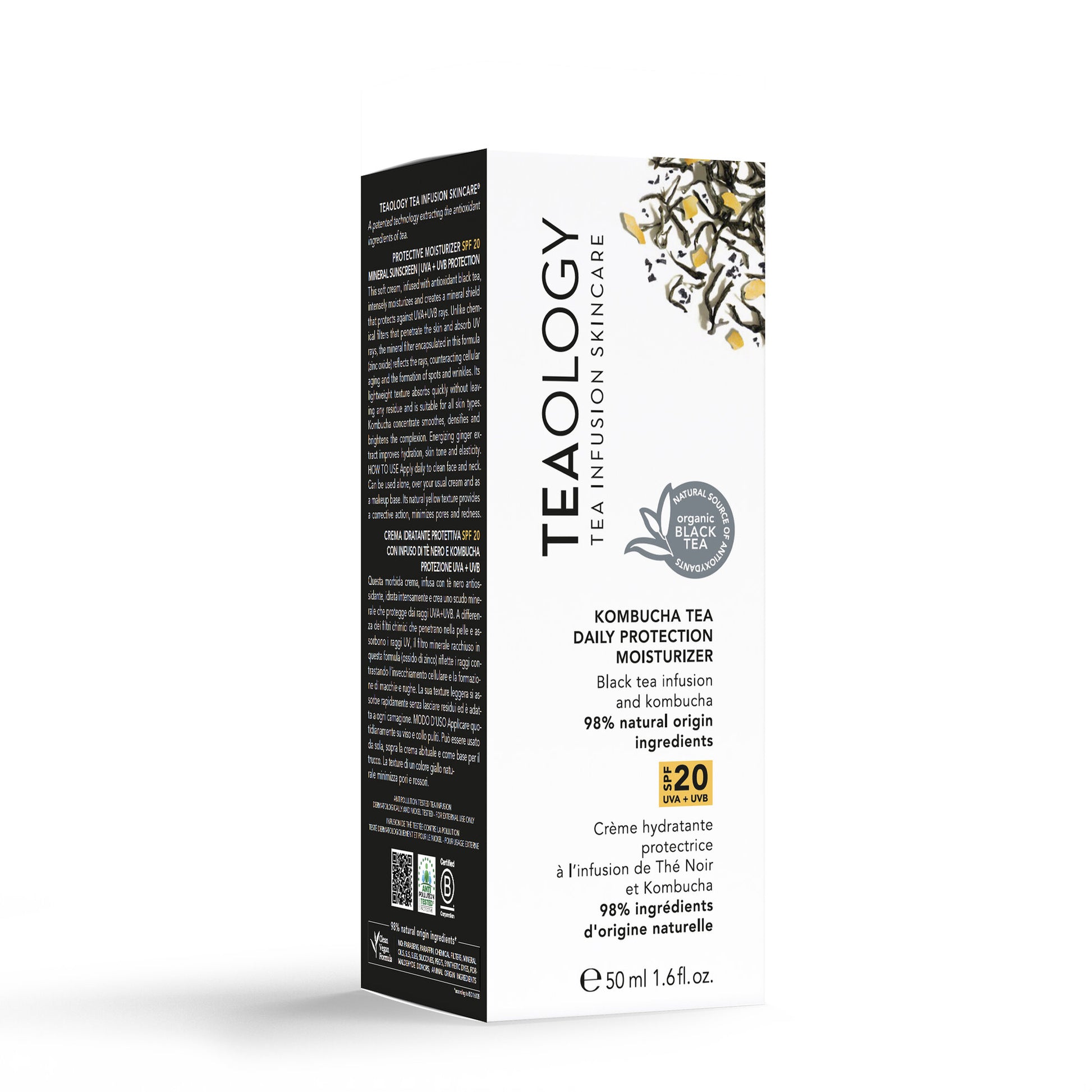 Teaology Kombucha Tea Daily Protection Moisturizer SPF20 50ml-3