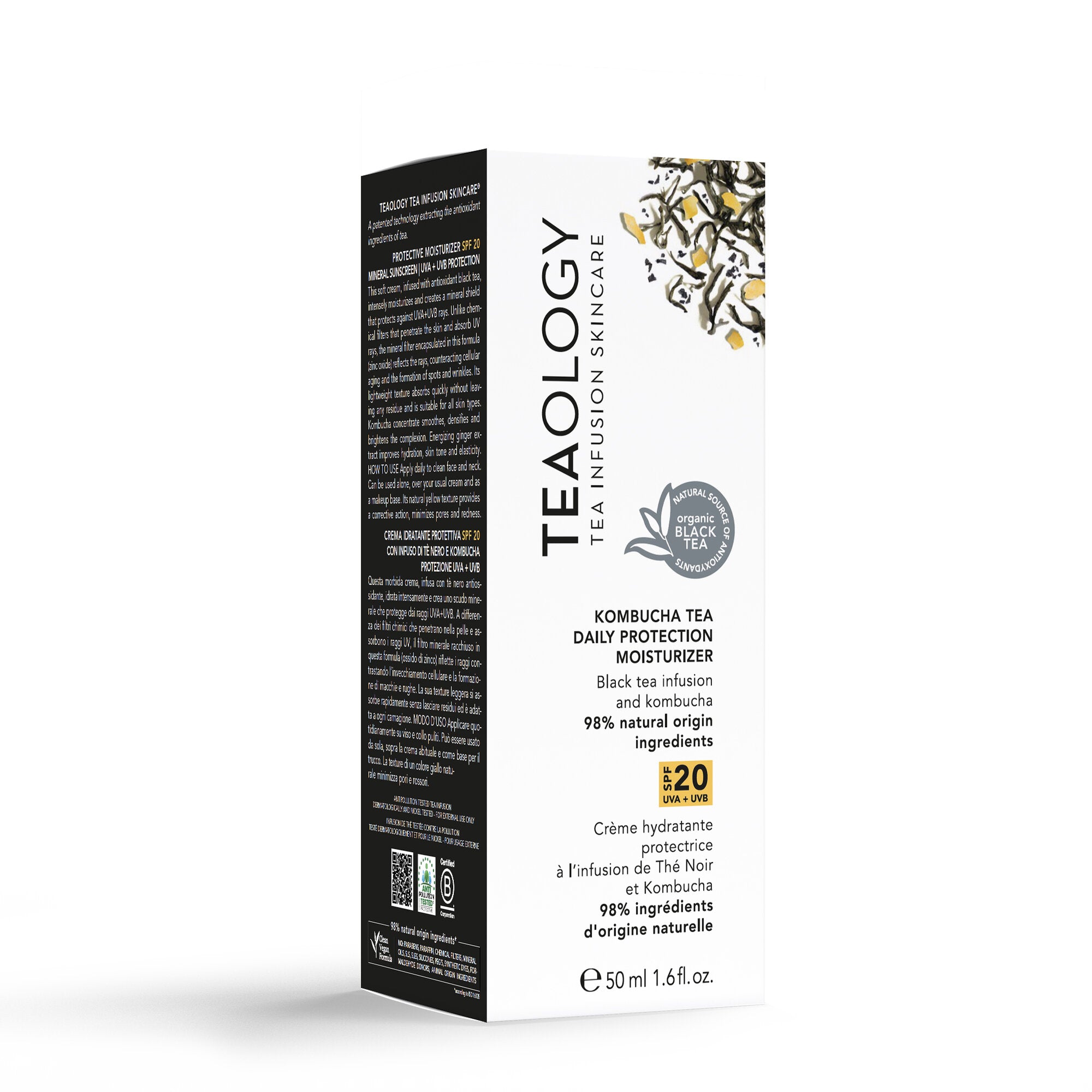 Teaology Kombucha Tea Daily Protection Moisturizer SPF20 50ml-3