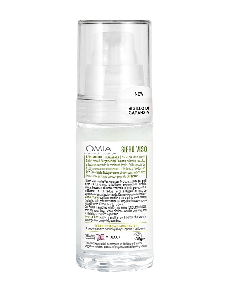 Omia Siero Viso Al Bergamotto 30ml-2