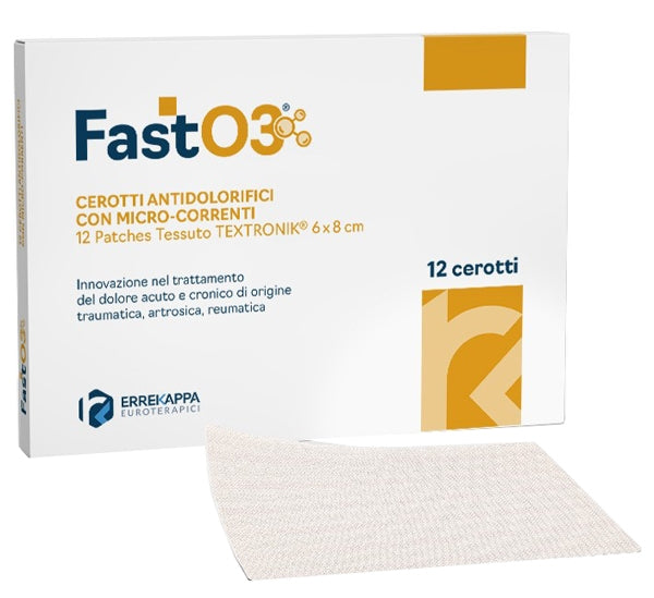Cerotti Antidolorifici Fasto3 6x8cm 12 Pezzi-0