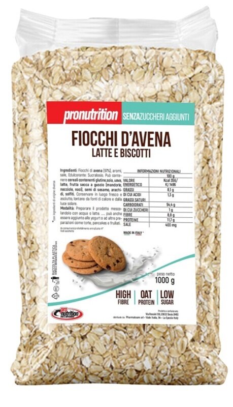 Pronutrition Fiocchi D'Avena Gusto Latte e Biscotti 1kg-1