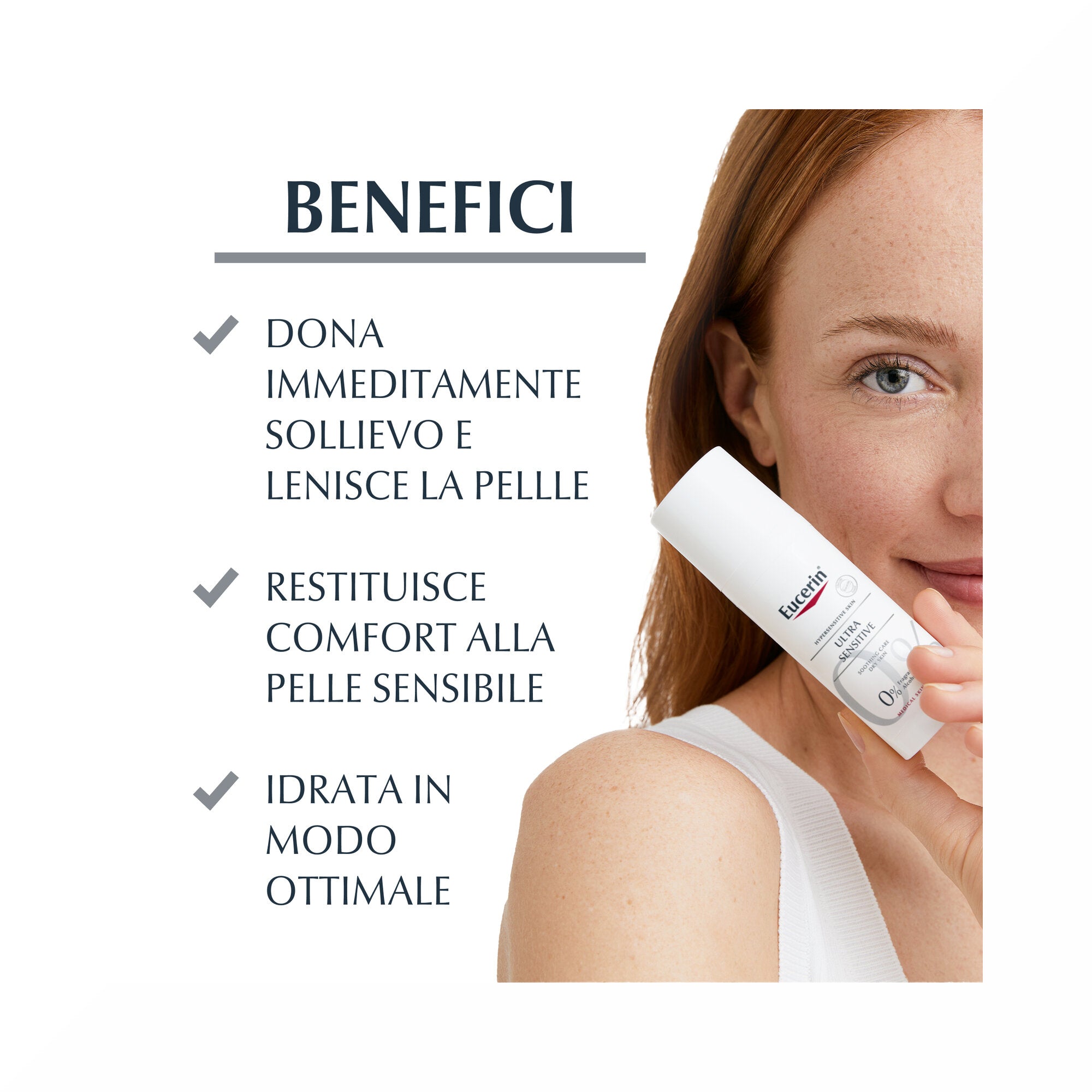 Eucerin Ultrasensitive Trattamento Lenitivo Pelle Secca 50ml-2