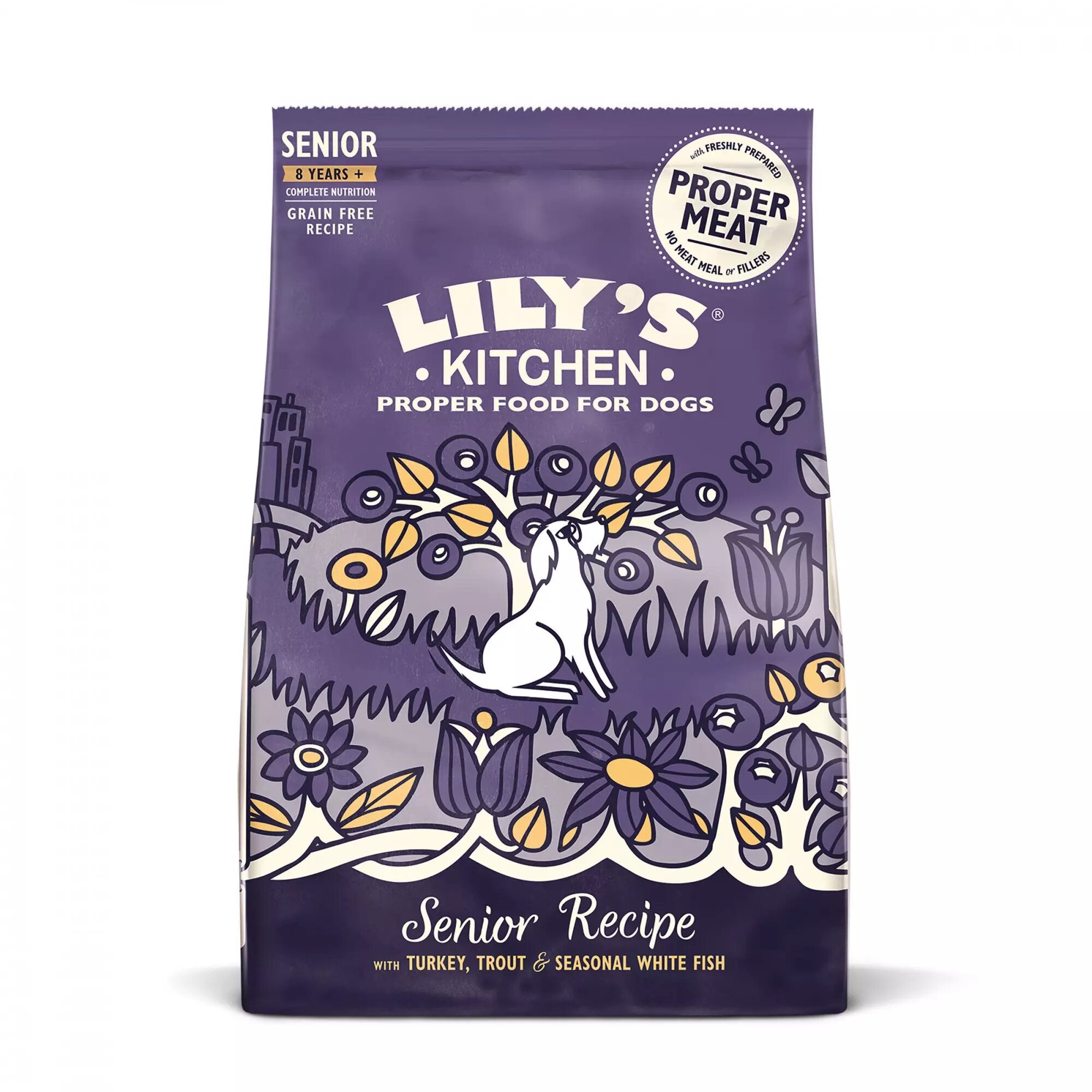 Lily's Kitchen Turkey & Trout for Senior Dogs 2,5kg-1